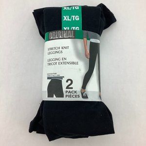 Nicole Miller | Women's Leggings | Black | 2 Pack